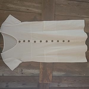 NWOT Linen dress with pockets